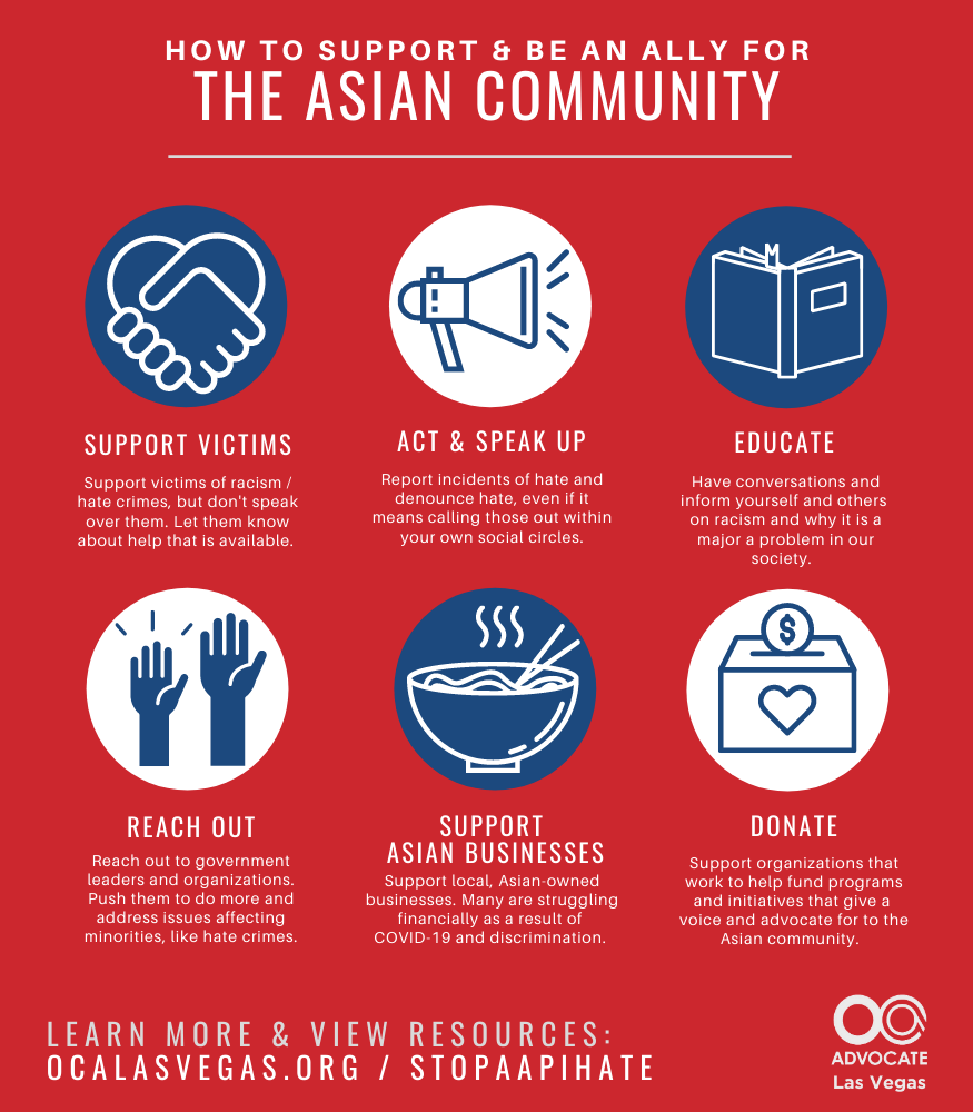 OCA Las Vegas - How to support and be an ally for the asian community