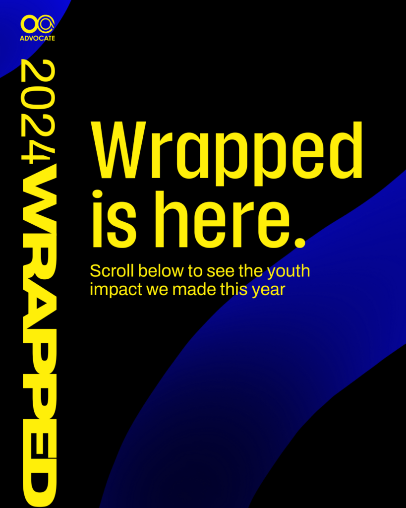 OCA 2024 Wrapped is here. Scroll below to see the youth impact we made this year.